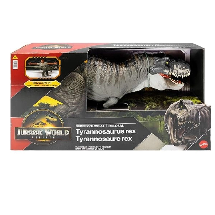 jurassic world rebirth t-rex supercolossale