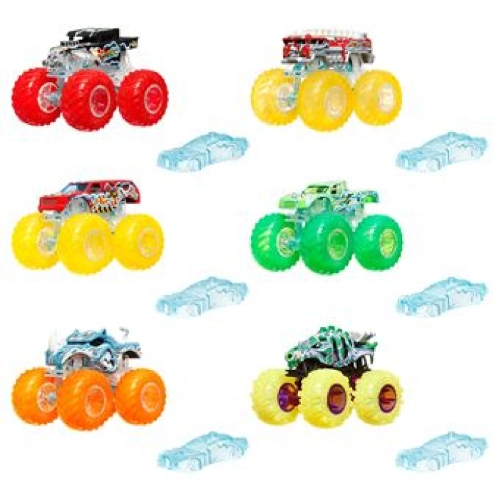 hot wheels monster truck - power smashers 1:64 - modello assortito: 2