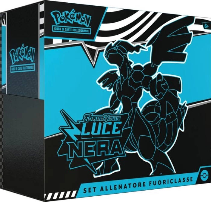 pokemon gcc - scarlatto e violetto luce nera - set allenatore fuoriclasse (ita)