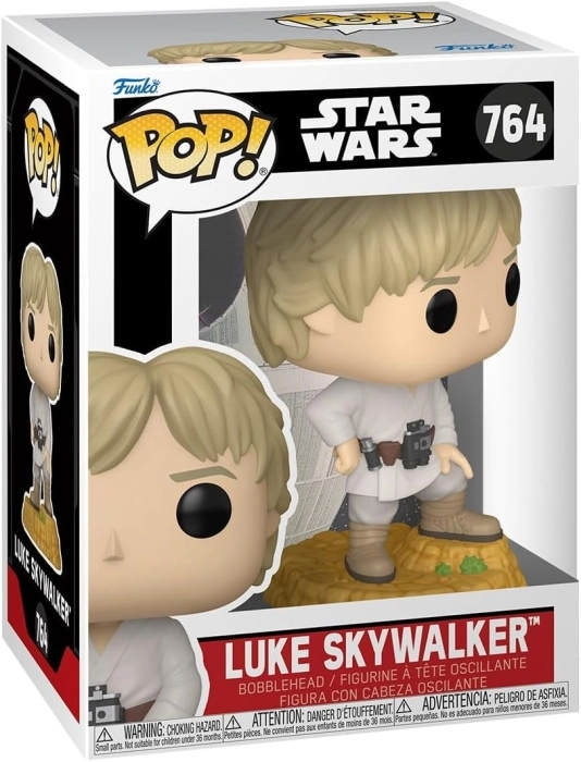 star wars - luke skywalker 9cm - funko pop 764