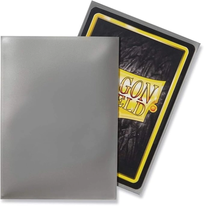 dragon shield standard sleeves - silver classic (100 bustine protettive)