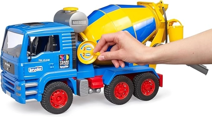 man tga - camion betoniera - 1:16 - edizione 50 anni: 3