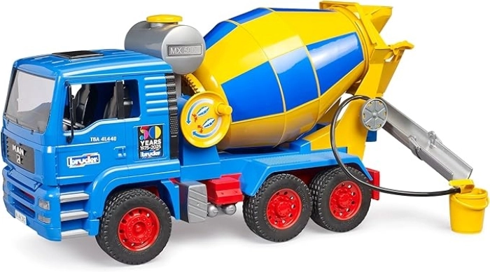 man tga - camion betoniera - 1:16 - edizione 50 anni: 4
