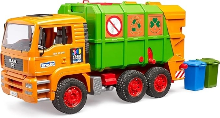 man tga - camion della spazzatura - 1:16 - edizione 50 anni: 2