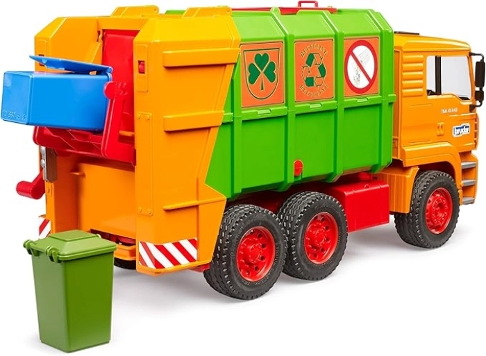 man tga - camion della spazzatura - 1:16 - edizione 50 anni: 3