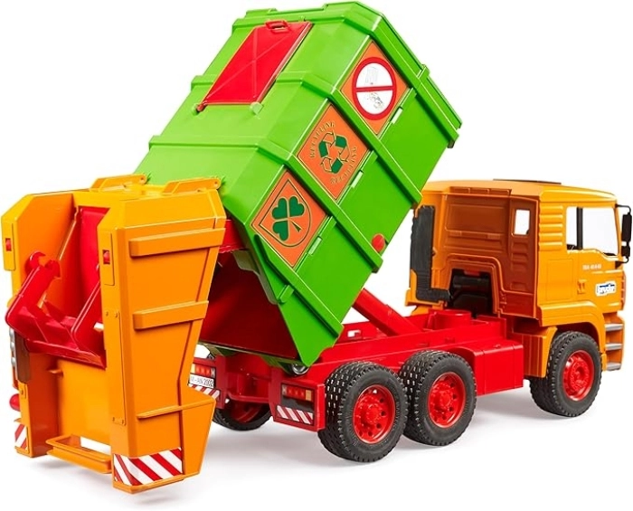 man tga - camion della spazzatura - 1:16 - edizione 50 anni: 4