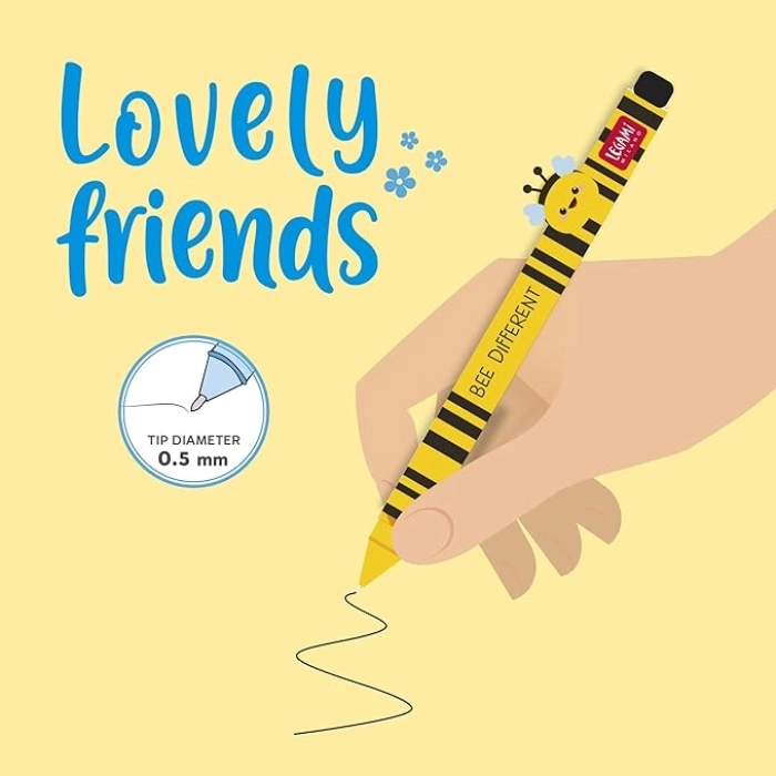 penna gel - lovely friends - bee
