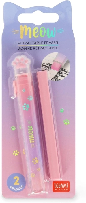 gomma retrattile con ricarica meow - kitty: 1