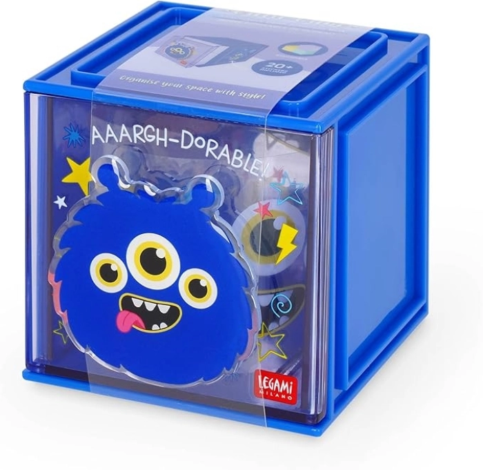 box componibile da scrivania - cutie cubes - monster: 1