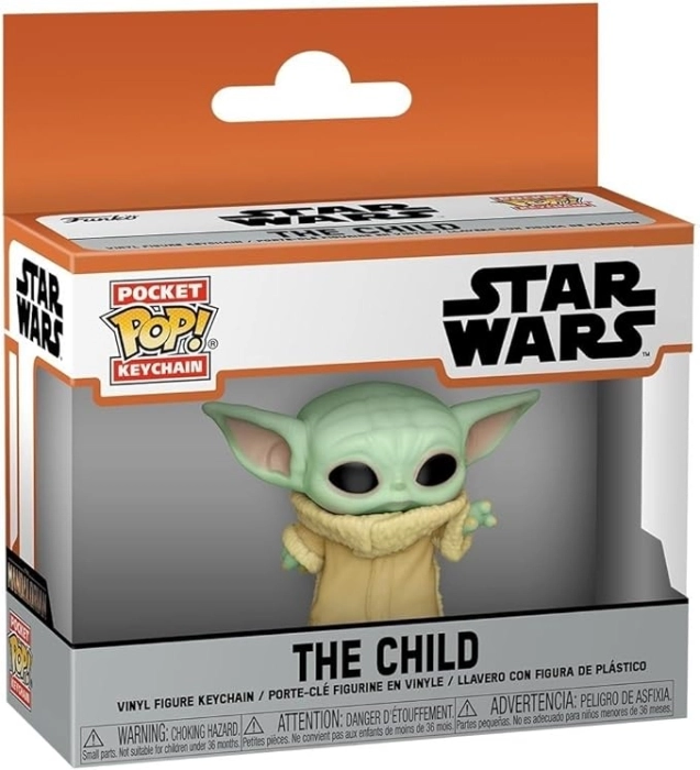 star wars: the mandalorian - the child 4cm - funko pocket pop! portachiavi: 1
