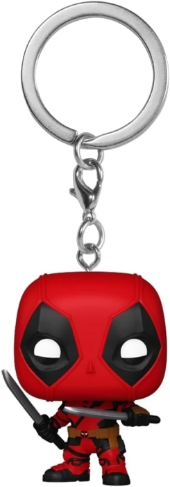 deadpool & wolverine - deadpool 4cm - funko pocket pop! portachiavi: 2