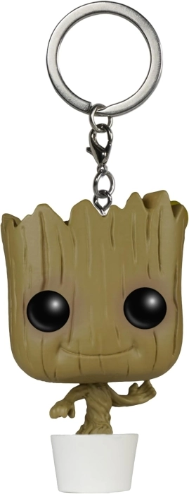 marvel: guardians of the galaxy - dancing groot 4cm - funko pocket pop! portachiavi: 2