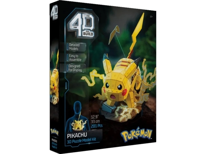 puzzle 4d - pikachu