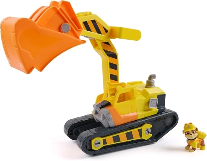paw patrol rubble and crew - veicolo deluxe di rubble: 2