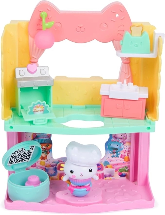 gabby's dollhouse - le stanze deluxe - cucina
