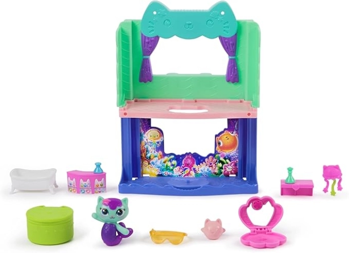 gabby's dollhouse - le stanze deluxe - bagno