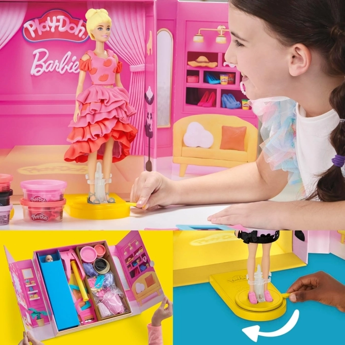 play-doh - barbie designer fashion show