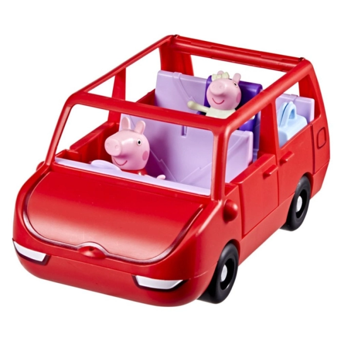 peppa pig - l'automobile di famiglia di peppa pig