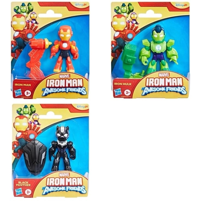 iron man and friends - personaggio con accessorio - modello assortito: 1