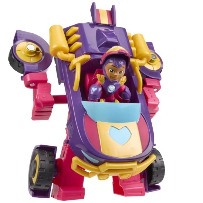 iron man and friends - mech 2 in 1 - modello assortito