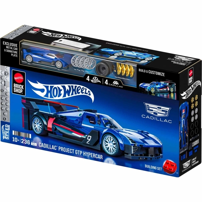 mattel brick shop hot wheels - cadillac project gtp