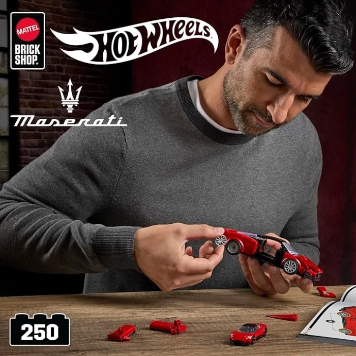 mattel brick shop hot wheels - maserati mc20: 4