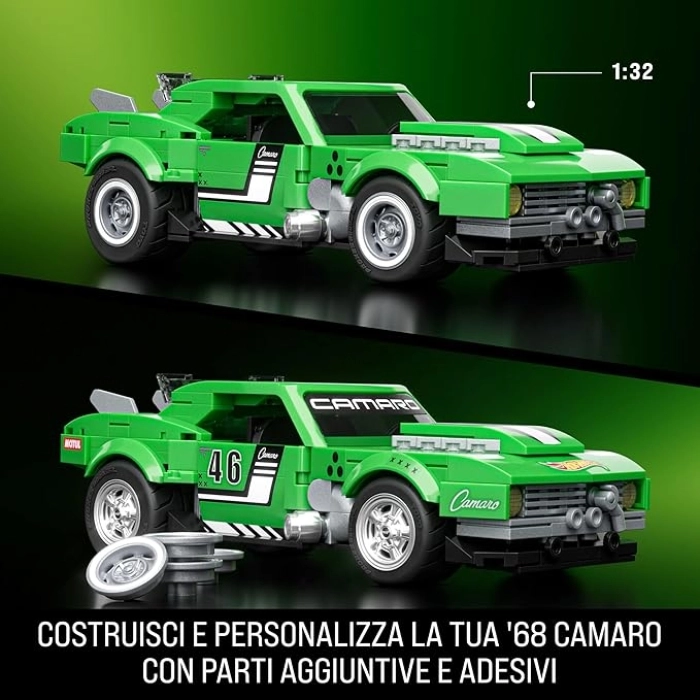 mattel brick shop hot wheels - chevrolet '68 camaro: 2