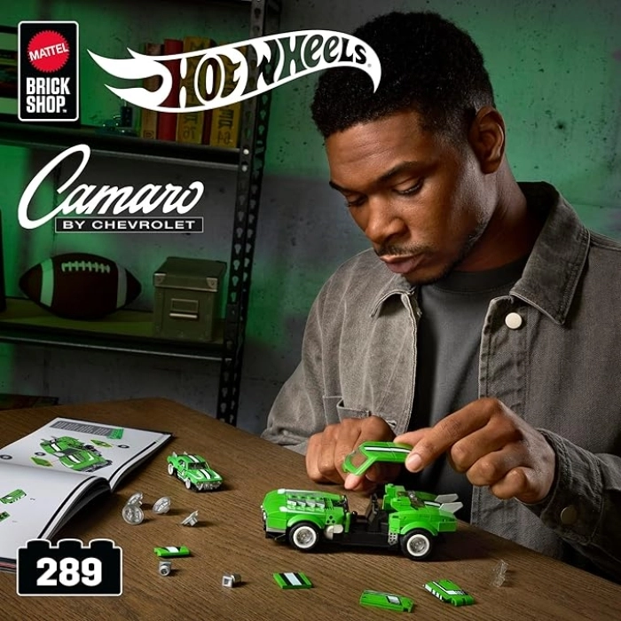 mattel brick shop hot wheels - chevrolet '68 camaro: 4