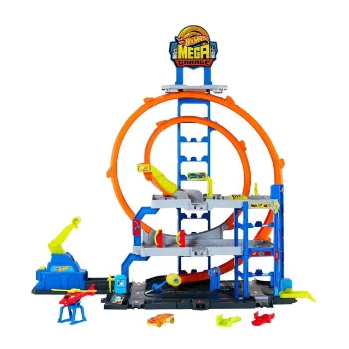 hot wheels city - garage mega loop