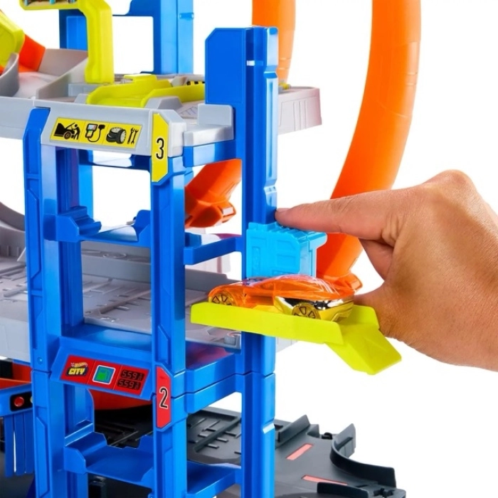 hot wheels city - garage mega loop