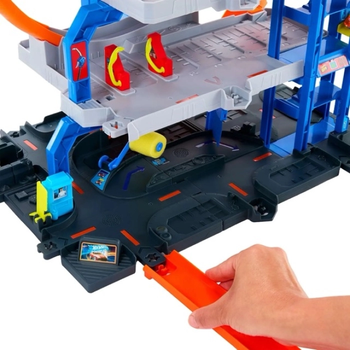 hot wheels city - garage mega loop