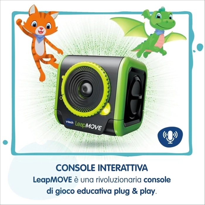 leap move - learning with motion - console interattiva realta aumentata