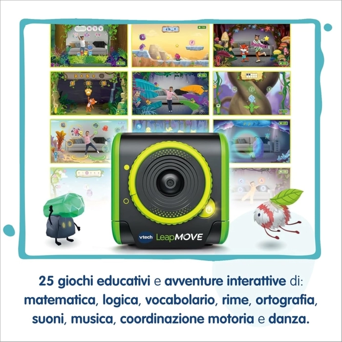 leap move - learning with motion - console interattiva realta aumentata