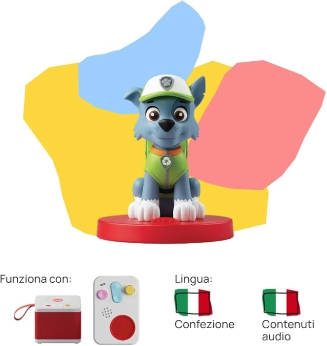 faba raccontastorie - paw patrol - la squadra dei cuccioli rocky: 2