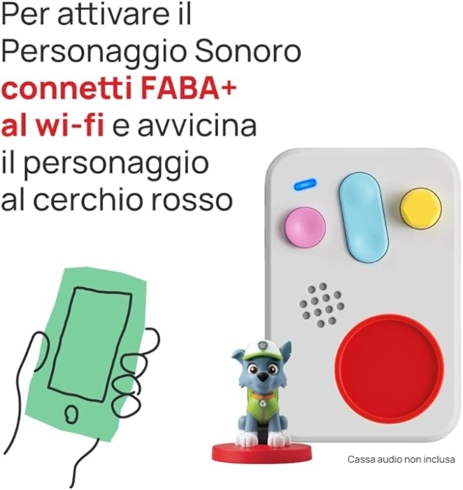 faba raccontastorie - paw patrol - la squadra dei cuccioli rocky: 3