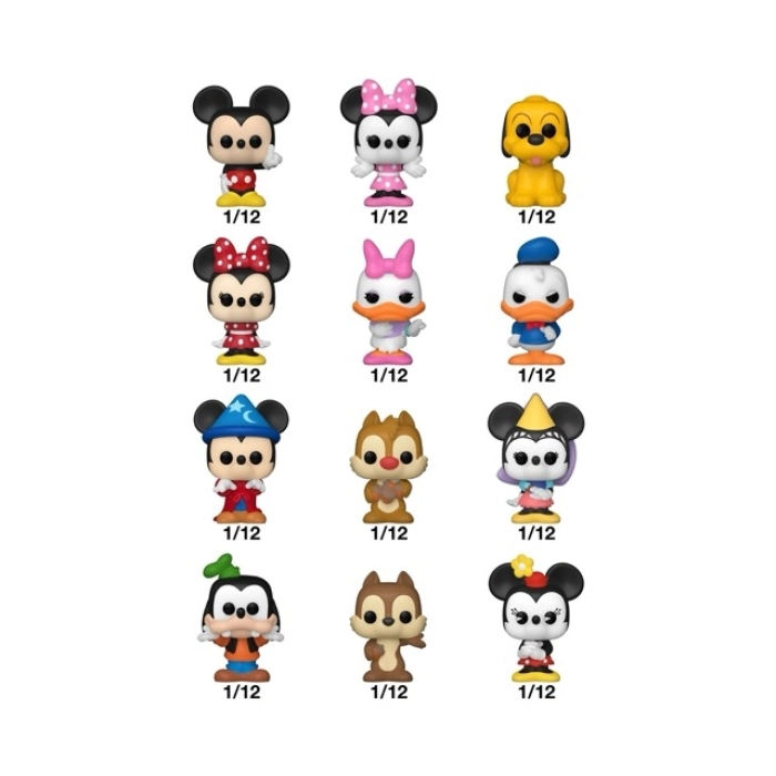 disney - 1 personaggio assortito 3cm - funko pop bitty: 2