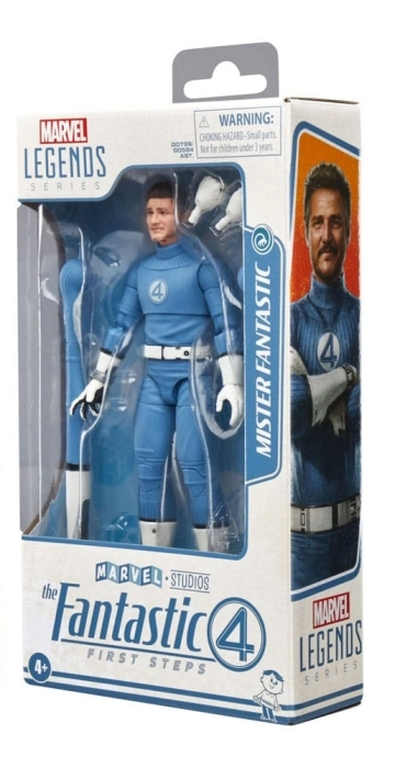 marvel legends series - i fantastici 4 - mister fantastic - action figure 15cm