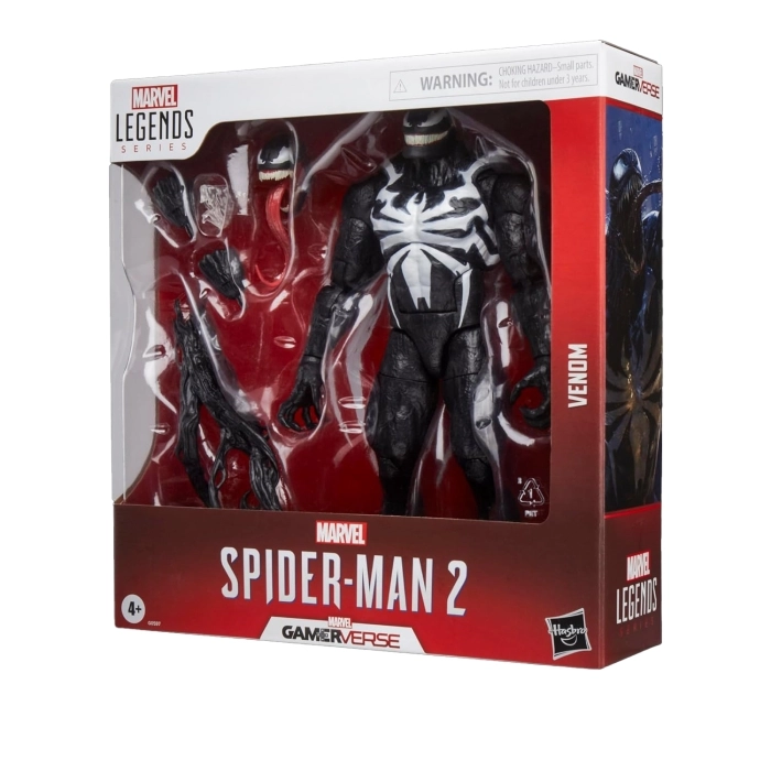marvel legends series - gamerverse - spider-man 2 - venom - action figure 15cm