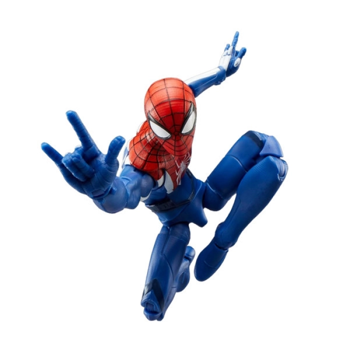 marvel legends series - gamerverse - spider-man 2 - miles morales - action figure 15cm: 3