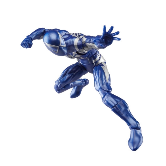 marvel legends series - spider-man 2 - peter parker in tuta anti-venom - action figure 15cm: 3