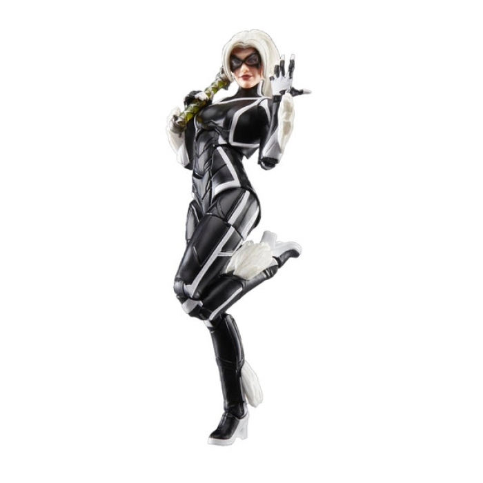 marvel legends series - gamerverse - spider-man 2 - felicia hardy - black cat - action figure 15cm