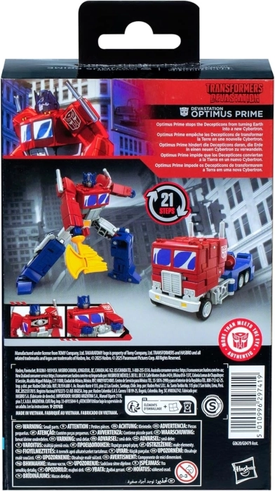 transformers devastation - studio series - optimus prime: 4