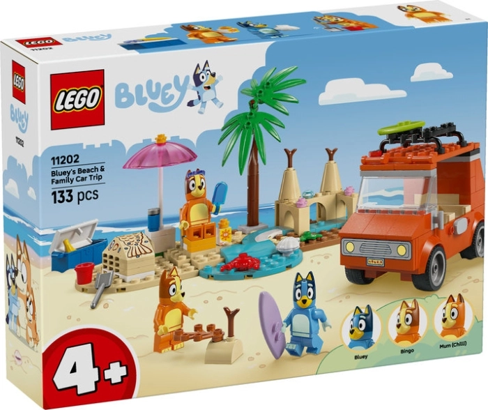 11202 - vacanza sulla spiaggia della famiglia di bluey: 1