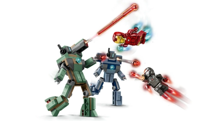 76320 - iron man e war machine contro i droni di hammer: 3