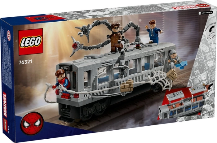 76321 - spider-man contro doc ock: duello sul treno: 7