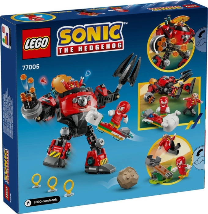 77005 - knuckles vs. il mech egg crusher del dr. eggman