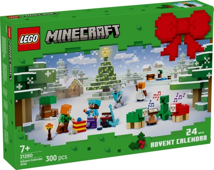 21280 - calendario dell’avvento lego minecraft 2025: 1