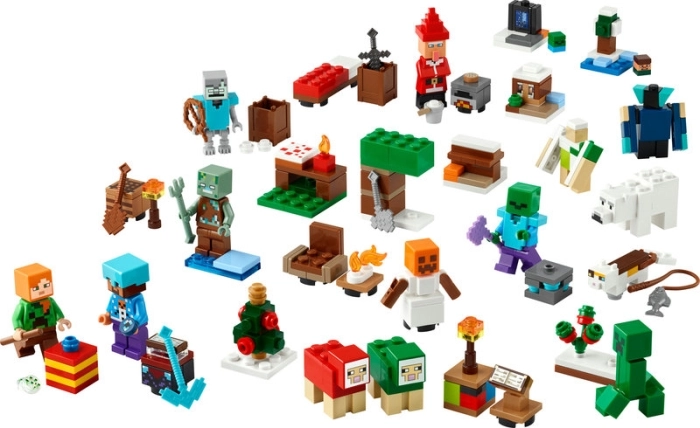 21280 - calendario dell’avvento lego minecraft 2025: 2