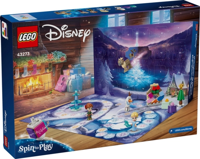 43273 - calendario dell’avvento lego disney frozen 2025
