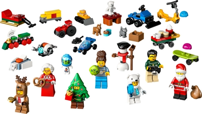 60475 - calendario dell’avvento lego city 2025: 2